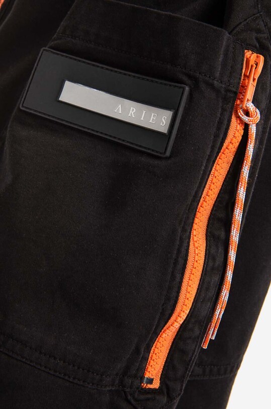 Aries cotton shorts Walking Short black AR31101