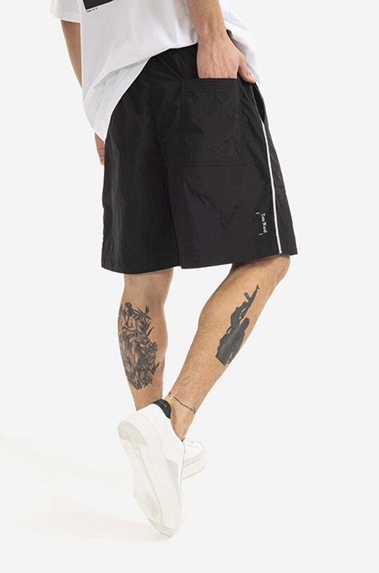 Abbigliamento Tom Wood pantaloncini Achille Shorts Water Repellent 22225.987 nero