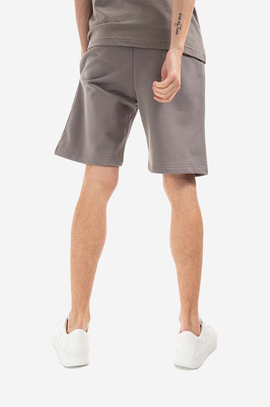 A-COLD-WALL* cotton shorts Essential Logo ACWMB118 gray AA00