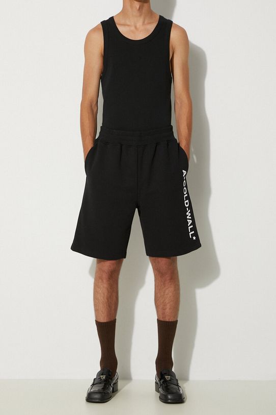Памучен къс панталон A-COLD-WALL* Essential Logo Sweat Short ACWMB118