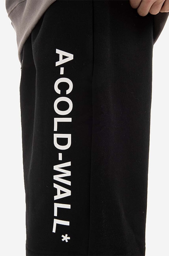 Odjeća Pamučne kratke hlače A-COLD-WALL* Essential Logo Sweat Short ACWMB118 crna