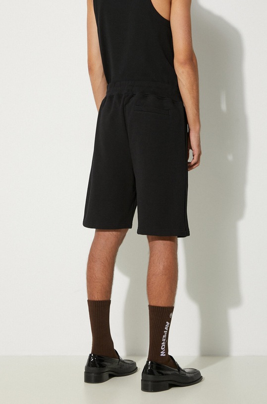 Clothing A-COLD-WALL* cotton shorts Essential Logo ACWMB118 black
