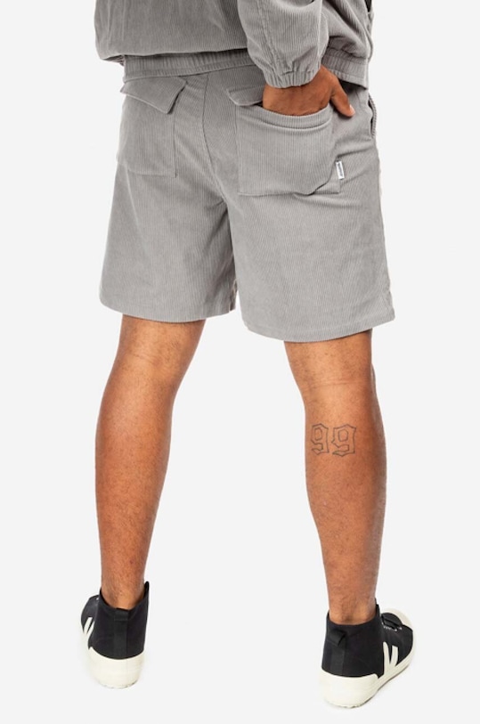 Îmbrăcăminte Billionaire Boys Club pantaloni scurți Corduroy Shorts B22208 gri