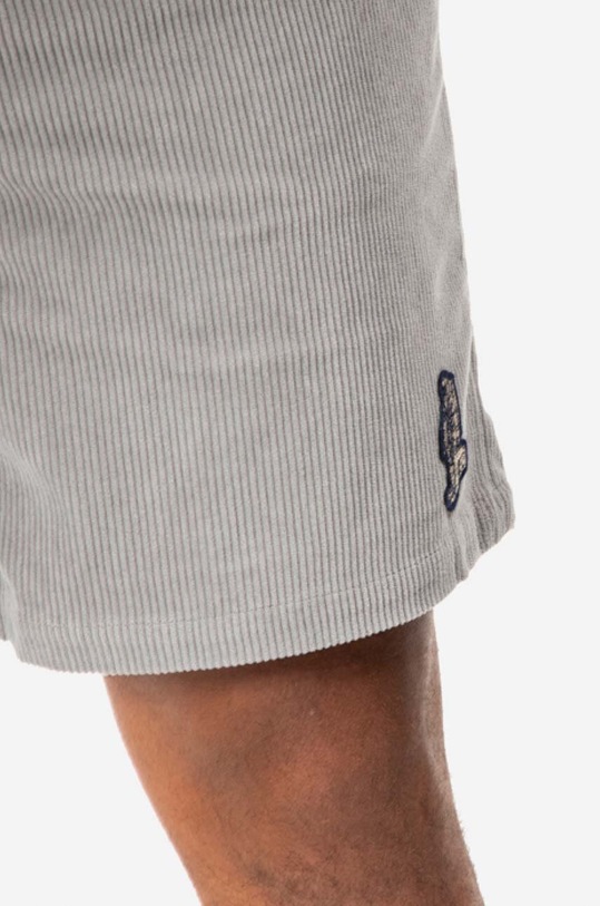 Billionaire Boys Club pantaloni scurți Corduroy Shorts B22208 gri