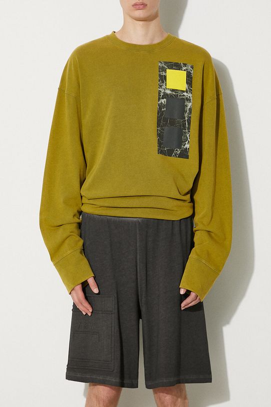 Pamučne kratke hlače A-COLD-WALL* Dissolve pamuk crna ACWMB101.