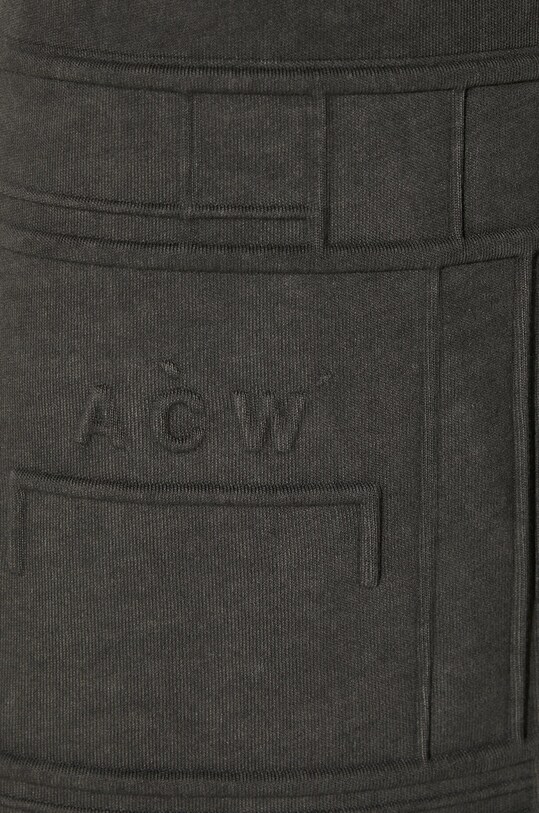 A-COLD-WALL* pantaloncini in cotone Dissolve ACWMB101. nero