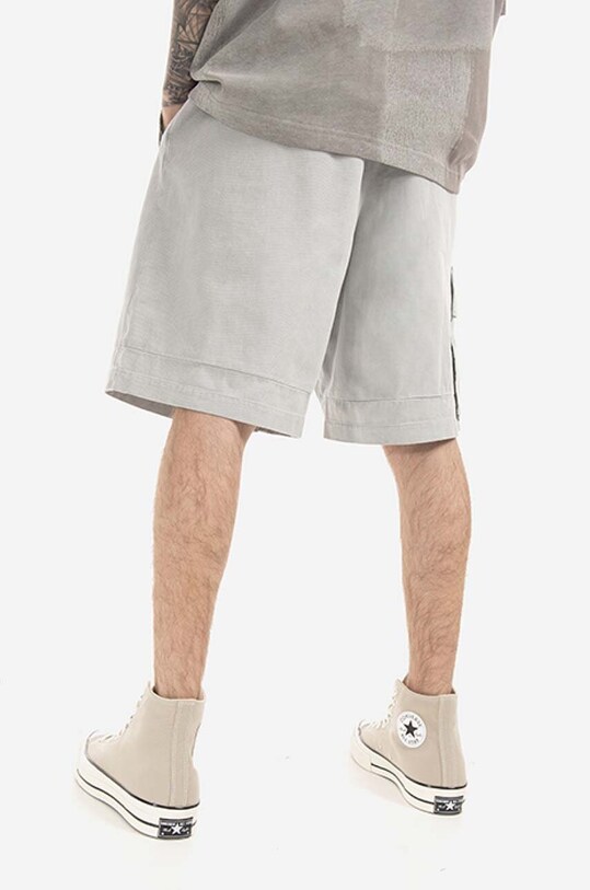 Odzież A-COLD-WALL* szorty bawełniane Density Shorts ACWMB108. szary