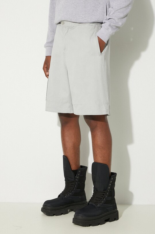 A-COLD-WALL* cotton shorts Density Shorts gray ACWMB108.