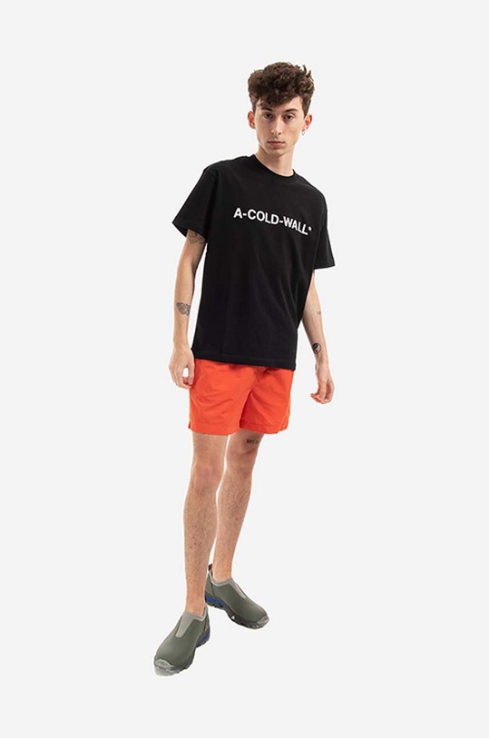A-COLD-WALL* szorty Natant Short ACWMSW001. pomarańczowy AA00