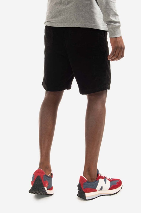 Clothing Carhartt WIP corduroy shorts Flint I029165. black