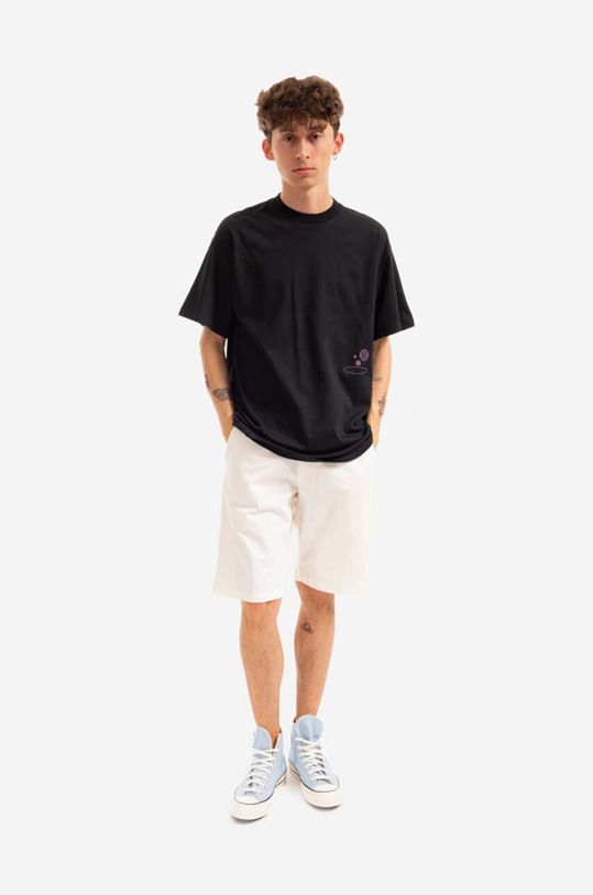 Carhartt WIP cotton shorts Johnson I019337. beige AA00