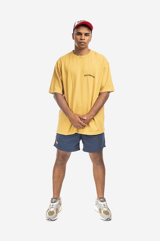 Kratke hlače PLEASURES P22SU021 mornarsko plava AA00