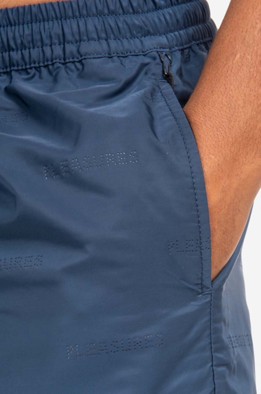 Kratke hlače PLEASURES P22SU021 mornarsko plava