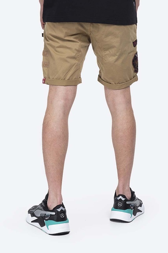 Îmbrăcăminte Alpha Industries pantaloni scurți Kerosene Patch 116212.14 bej