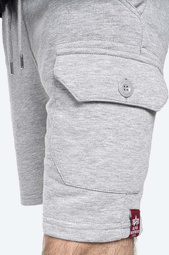 Σορτς Alpha Industries Terry Short γκρί 116214.17