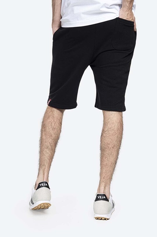 Îmbrăcăminte Alpha Industries pantaloni scurți Basic 116364FP.530 negru