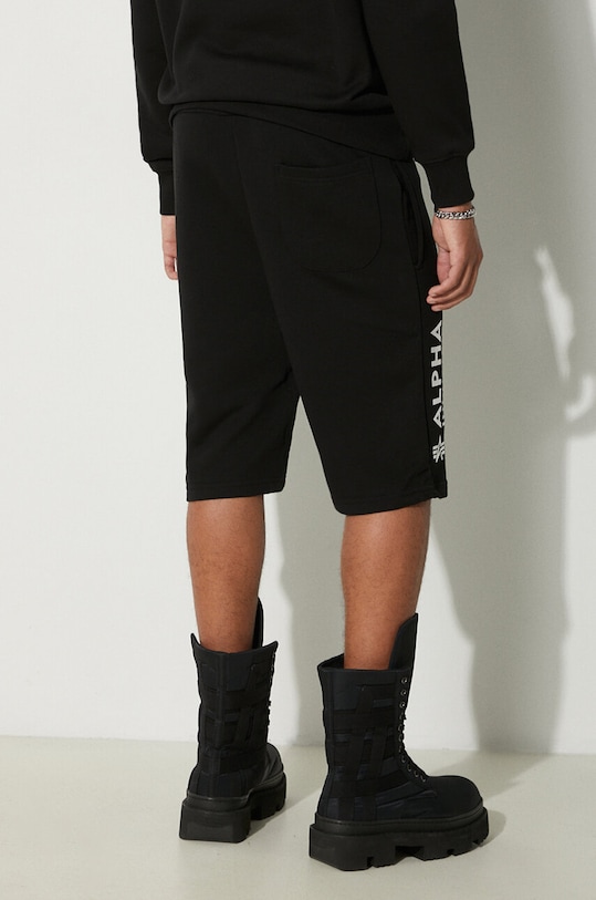 Îmbrăcăminte Alpha Industries pantaloni scurți Basic 116364FP.530 negru