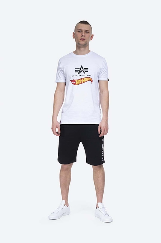 Alpha Industries pantaloni scurți Al Sweat 116365.03 negru AA00