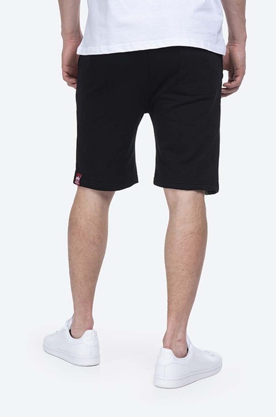 Odzież Alpha Industries szorty Al Sweat 116365.03 czarny