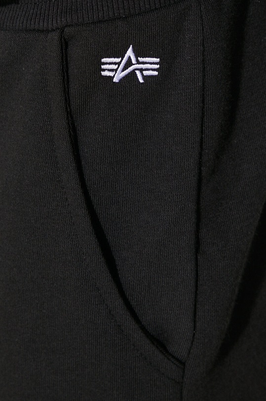 Σορτς Alpha Industries Al Sweat 116365.03 μαύρο