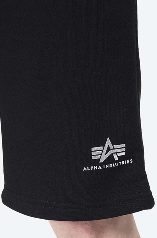 Σορτς Alpha Industries Basic μαύρο 116363FP.530
