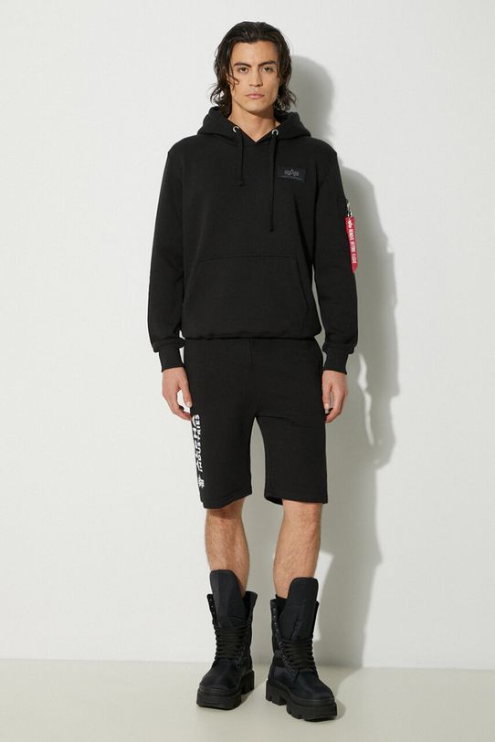 Σορτς Alpha Industries Basic 116364.03 μαύρο AA00