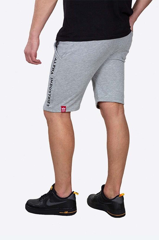 Šortky Alpha Industries Al Sweat 116365.17 sivá AA00