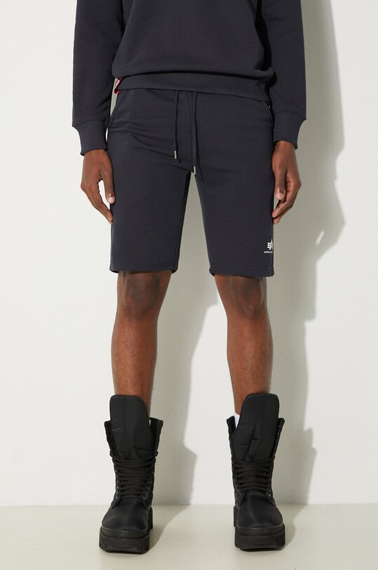 Alpha Industries szorty Basic granatowy 116363.07