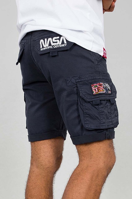 Alpha Industries shorts x Nasa 126207.07 navy AA00