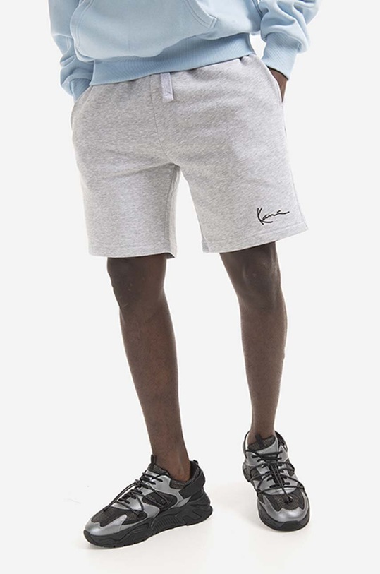 Karl Kani pantaloni scurți tricotaj gri 6013064