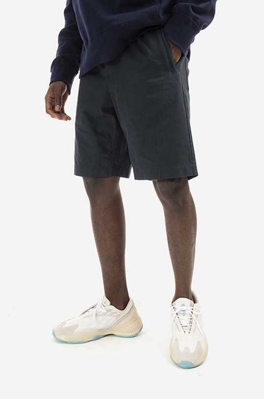 Wood Wood cotton shorts Alfred fabric navy 12215210.5274