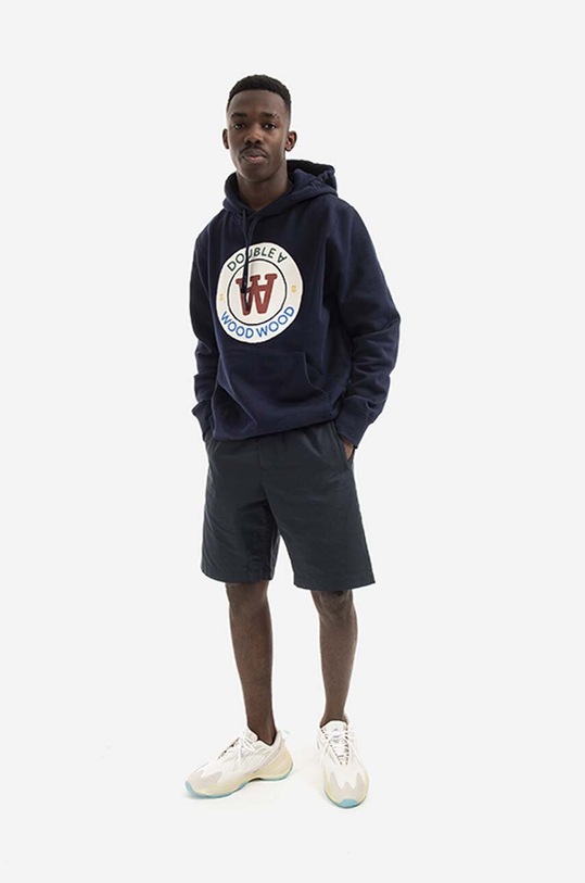 Wood Wood cotton shorts Alfred 12215210.5274 navy AA00