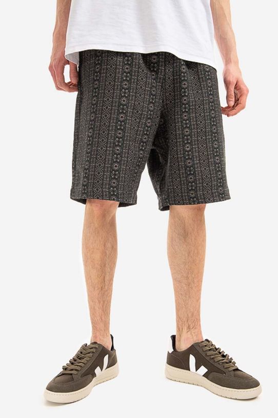 Kraťasy Wood Wood látka zelená 12215205.5258