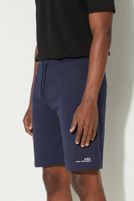 Odjeća Pamučne kratke hlače A.P.C. Item Short BLACK COEAS.H10148 mornarsko plava