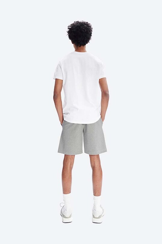 Bavlnené šortky A.P.C. Item Short COEAS-H10148 BLACK sivá COEAS.H10148