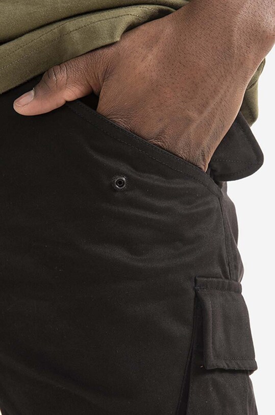 Bavlnené šortky Maharishi Miltype M51 Cargo Shorts 8008 BLACK 8008.BLACK čierna