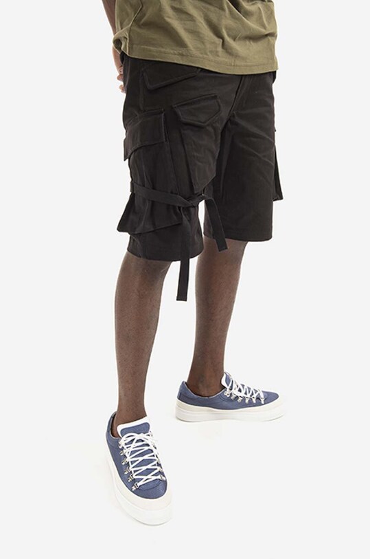 Bavlnené šortky Maharishi Miltype M51 Cargo Shorts 8008 BLACK 8008.BLACK