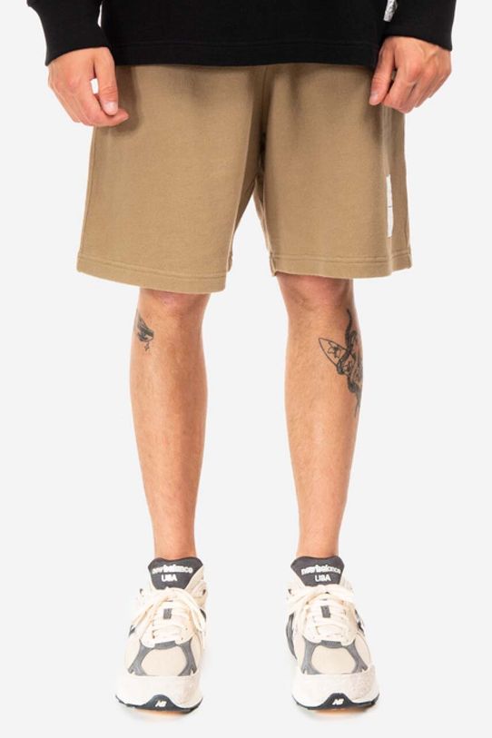 Norse Projects szorty bawełniane Vanya Tab Series Sweatshorts bawełna brązowy N35.0580.0966