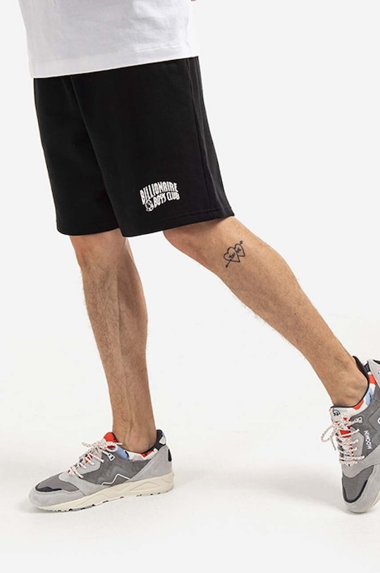 Billionaire Boys Club szorty bawełniane Szorty Small Arch Logo Shorts BC002 BLACK BC002