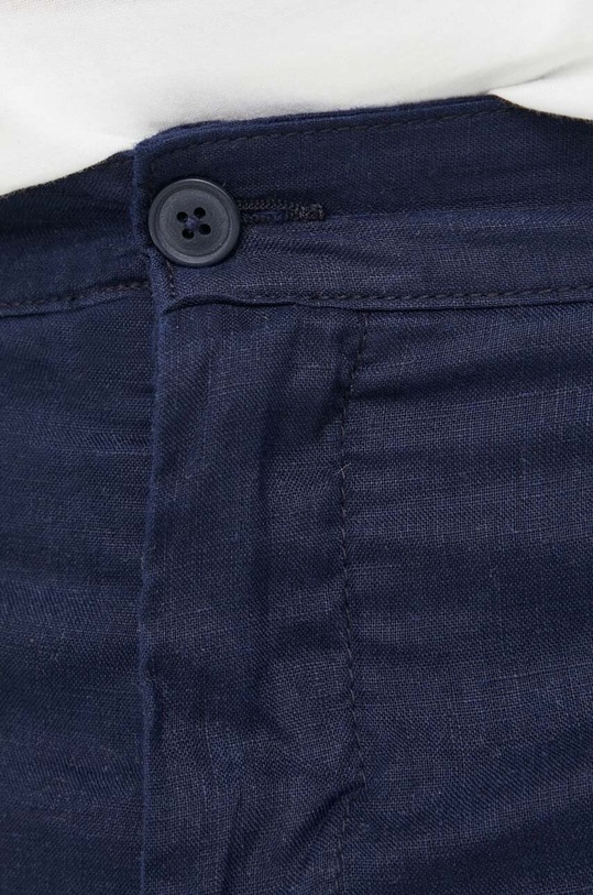 Plátěné kraťasy United Colors of Benetton 4AGH59548.016 námořnická modř