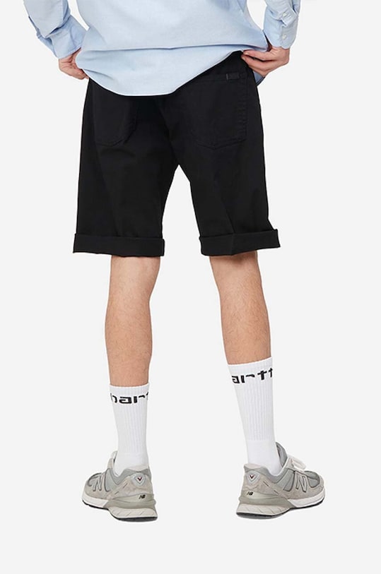 Carhartt WIP pantaloni scurți Swell I012292 negru AA00