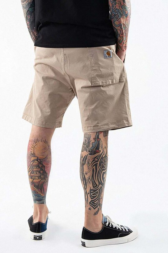 Carhartt WIP shorts Lawton I026518.WALL beige AA00