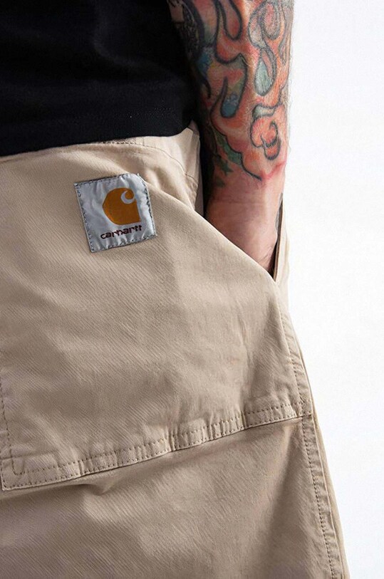 Odzież Carhartt WIP szorty Lawton I026518.WALL beżowy