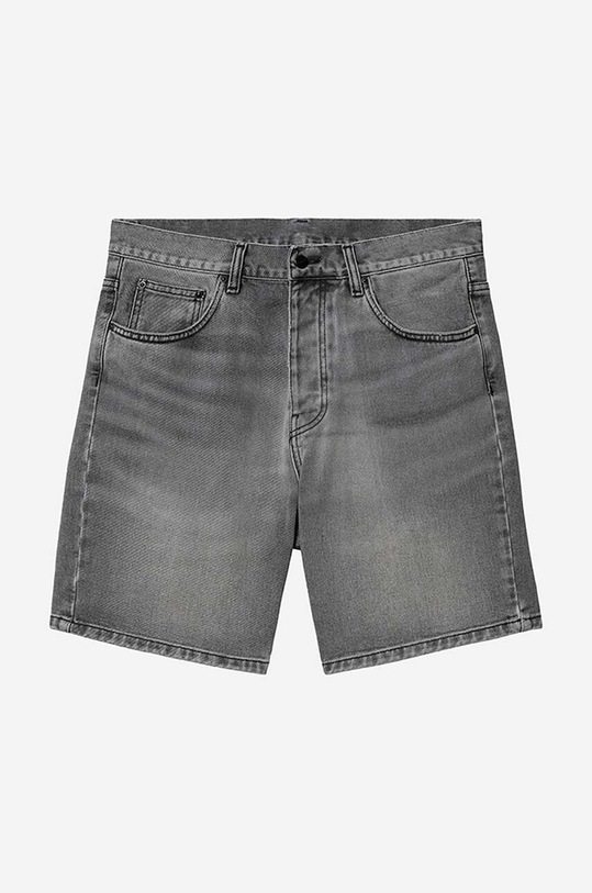 Clothing Carhartt WIP denim shorts I029209.89WI gray