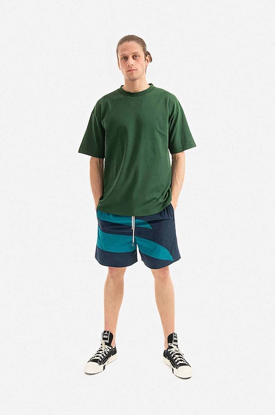 Kratke hlače Drôle de Monsieur Le Short Houston BS107.NAVY mornarsko plava AA00