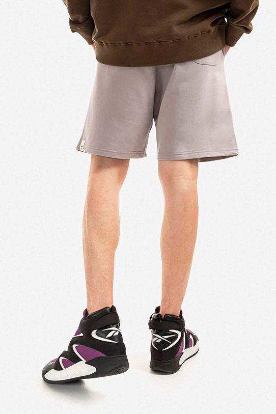 Odzież Alpha Industries szorty bawełniane 106365.643 szary