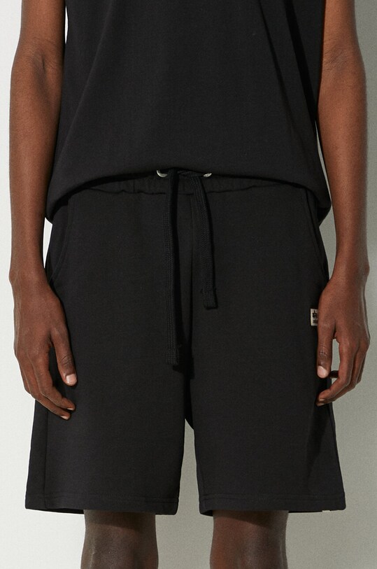 Alpha Industries szorty bawełniane czarny 106365.649