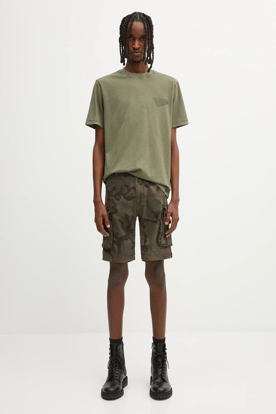 Kraťasy Alpha Industries zelená 196201.415