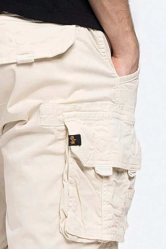 Alpha Industries pantaloncini in cotone Crew Short 176203.578 beige