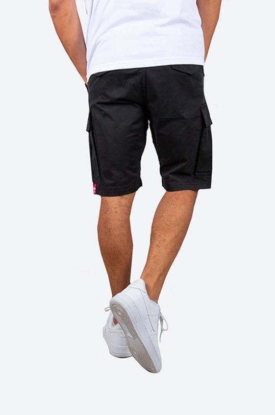 Alpha Industries pantaloni scurți Airman 116211.03 negru SS24